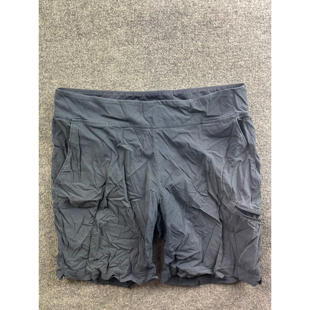 Mountain Hardwear Dynama Shorts Womens XL Gray Hiking Outdoor OL1274